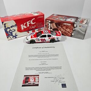 Dale Earnhardt Jr Autographed 2004 KFC #81 Monte Carlo 1/24 Action Diecast COA